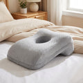 Luxury Faux Leather Waist Support Pillow